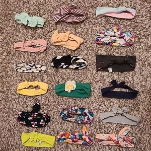 Baby Girl Headbands Bundle of 18
